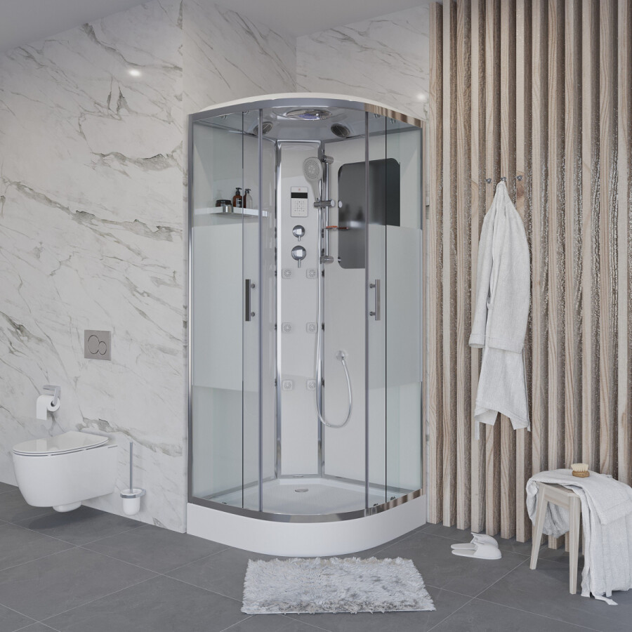 Niagara Ultra NG 301-01 Душевая кабина 90x90 Бессиликоновая сборка 3010164