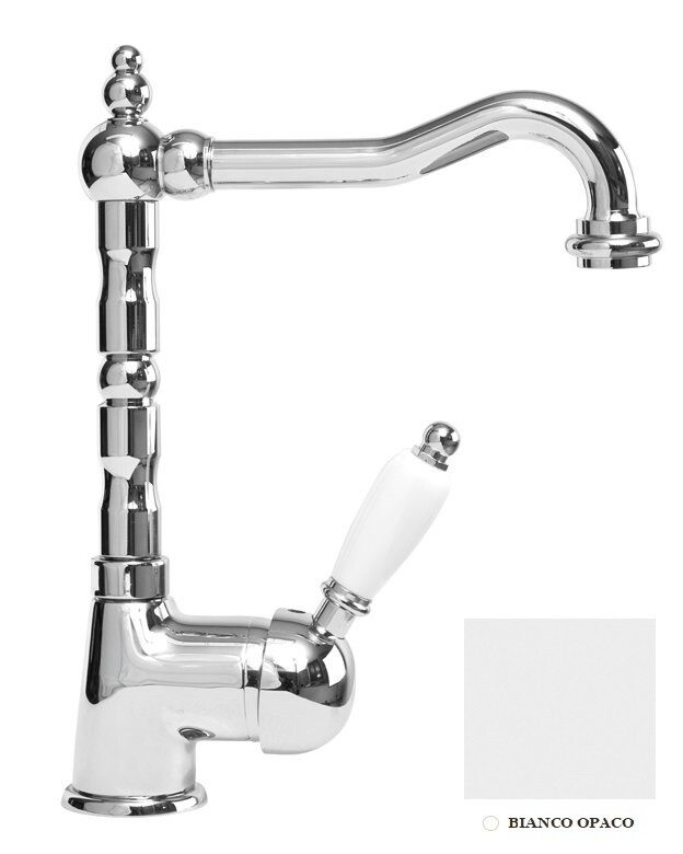 Cezares Elite смеситель для раковины белый ELITE-LSM2-BIO