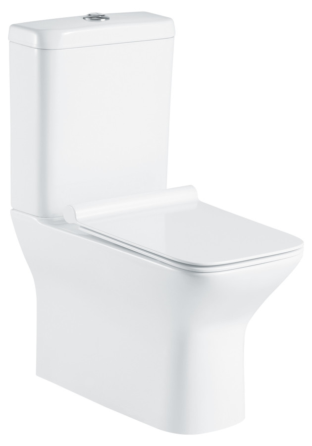 BelBagno Romano BB248CPR-P чаша напольного унитаза