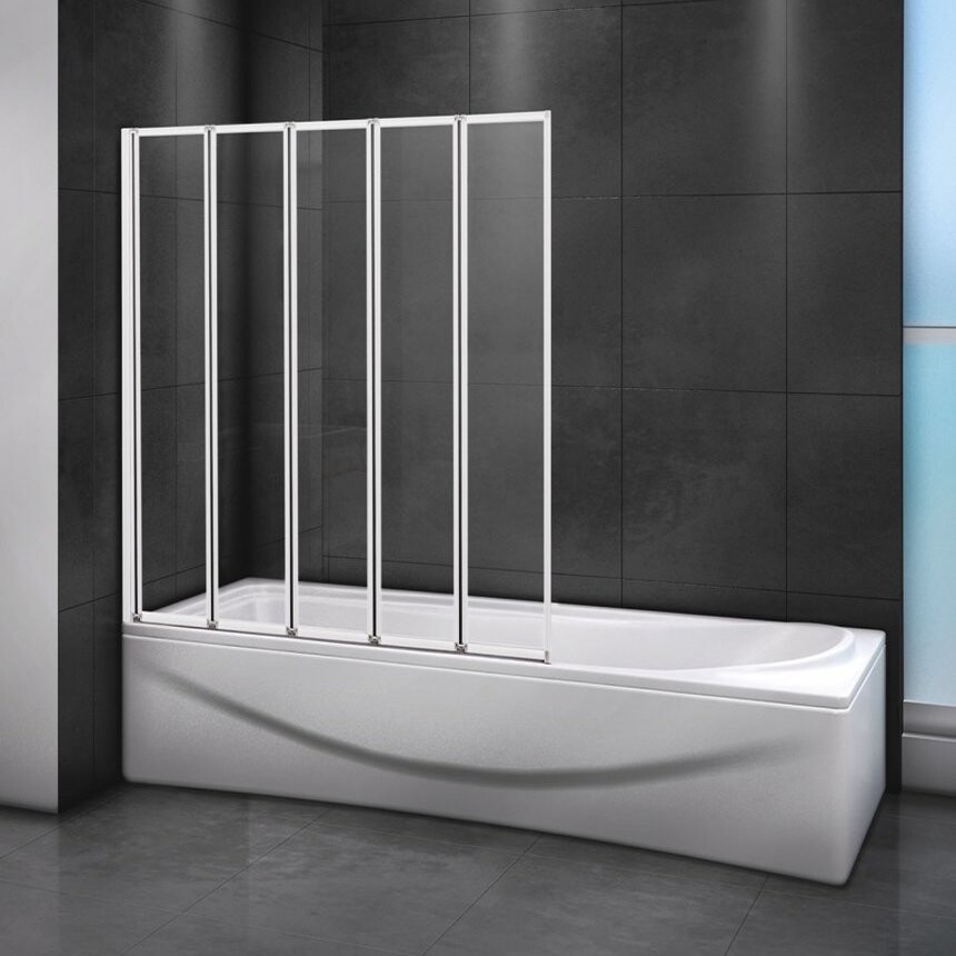 Cezares RELAX-V-5-120/140-C-Bi 120*140 шторка на ванну
