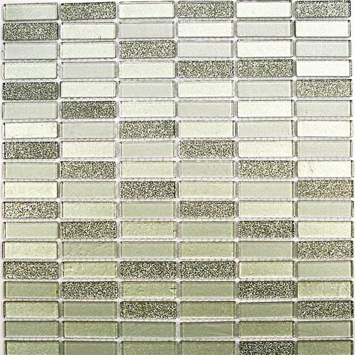 Bonaparte Silver Light 32х32 см мозайка стеклянная серая