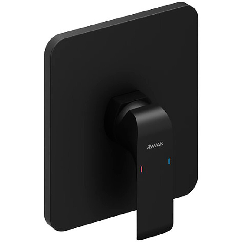Ravak Flat FL 066.20 Смеситель для душа черный матовый X070180