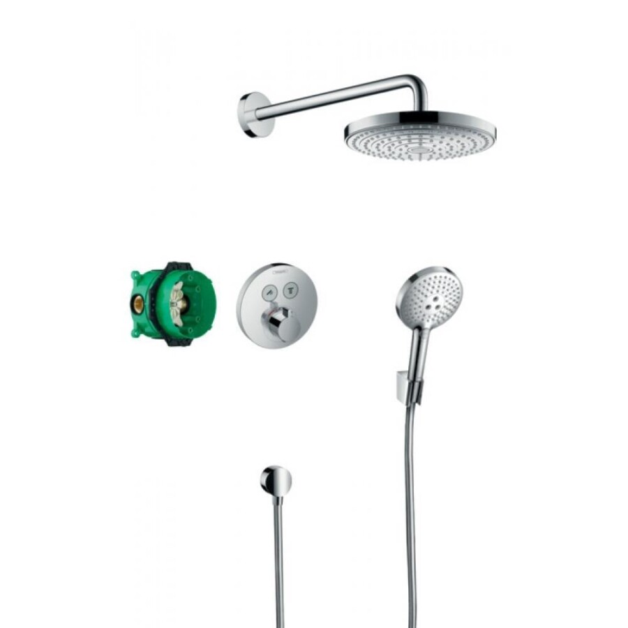 Hansgrohe Raindance Select S Душевая система скрытого монтажа с термостатом хром 27297000