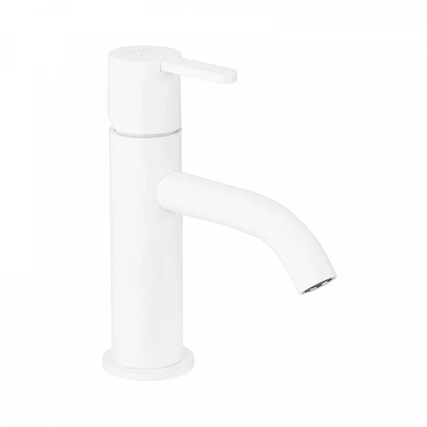 Cezares Leaf смеситель для раковины белый матовый LEAF-LSM2-BIO
