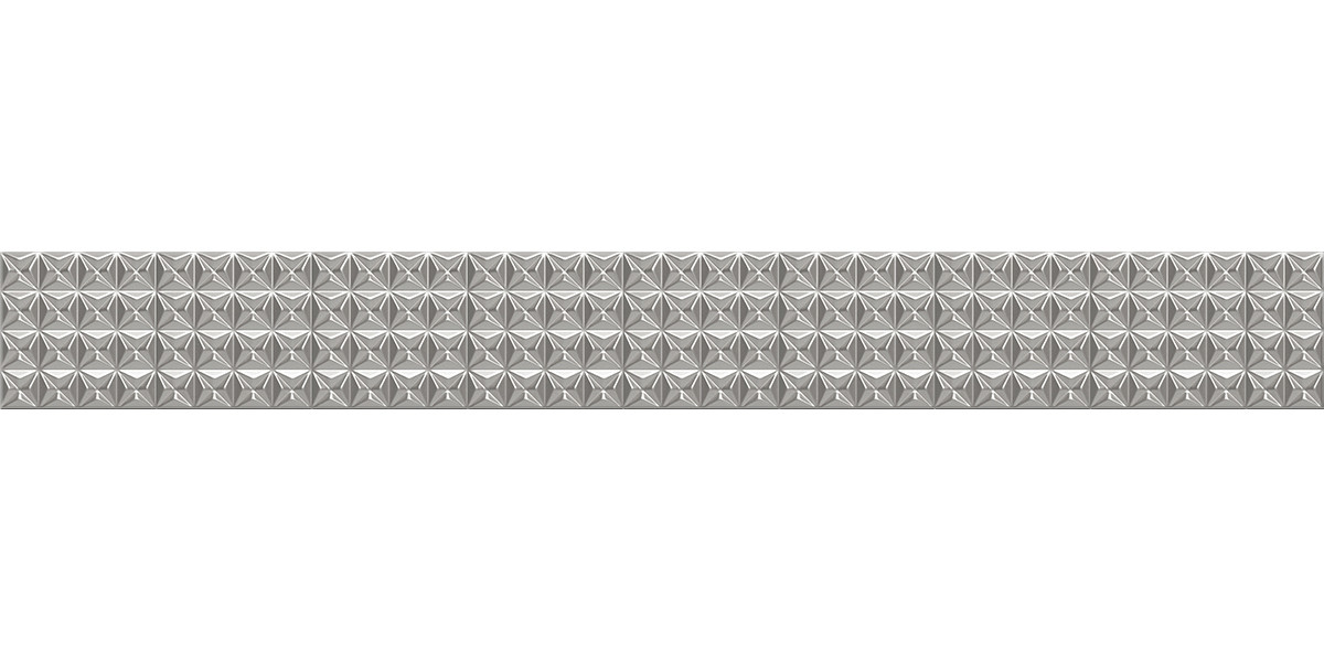Азори Pandora Grey Geometry бордюр 7x63 см