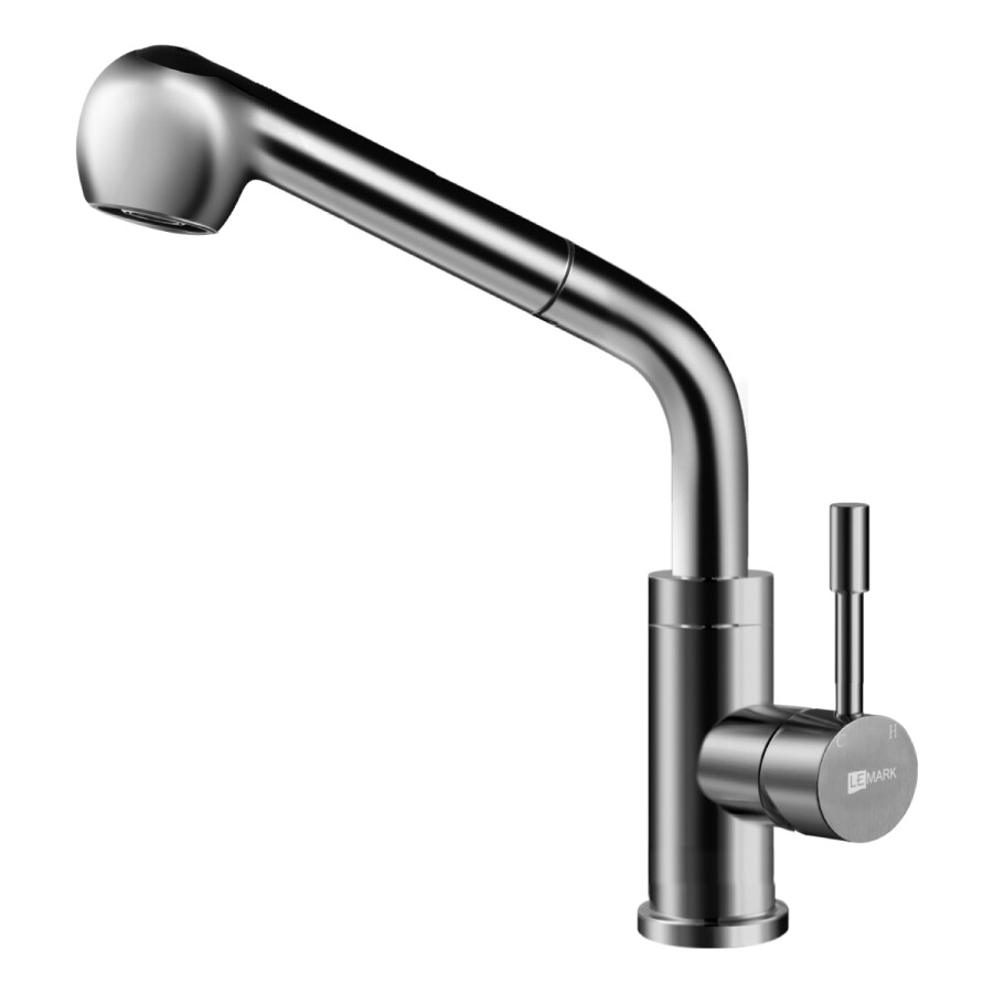 Lemark LM5076S Expert смеситель для кухни сталь