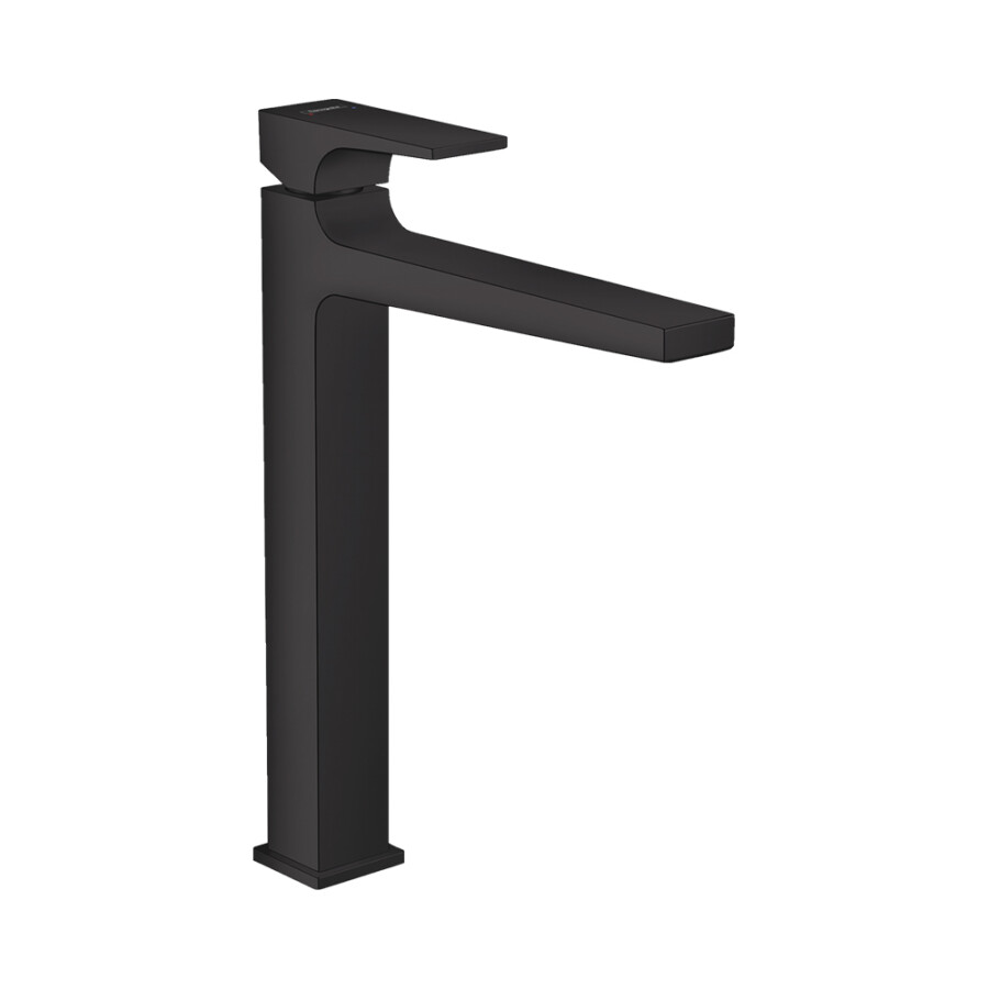 Hansgrohe Metropol Смеситель для раковины 260 со сливным клапаном Push-Open черный матовый 32512670