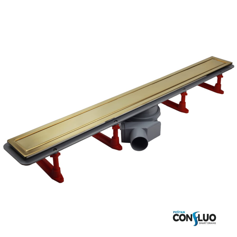 Pestan Confluo Premium Line 750 Gold 13100054 Душевой лоток 750 мм