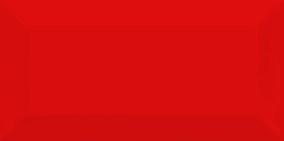 Golden Tile Metrotiles 10х20см плитка настенная красная