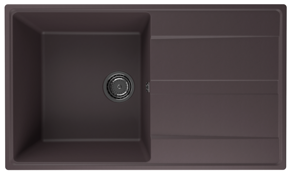 Мойка кухонная Ulgran Quartz Prima 850-06 трюфель