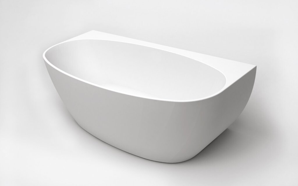 BelBagno ванна пристенная овальная 150х80 BB83-1500-W0