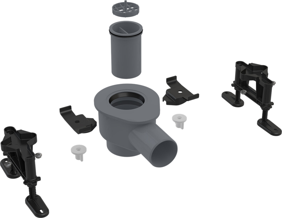 Alca Plast APZ-S12 Сифон DN50 и комплект регулируемых ног