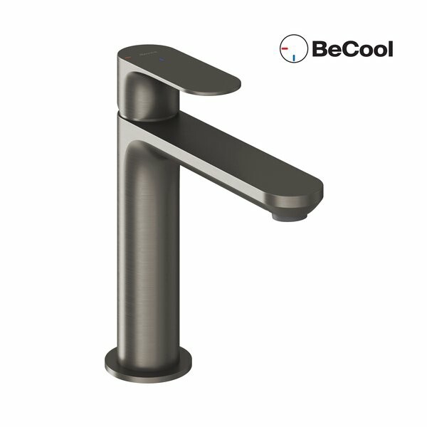 Ravak Eleganta BeCool Смеситель для раковины графит матовый X070412
