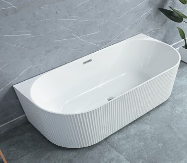 Ванна акриловая Azario Melado 1700х800х580 свободностоящая,сифон и металлические ножки в комплекте,белая AZ-6146-17W