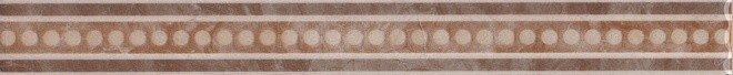 Kerama Marazzi Вилла Флоридиана 30х3 см бордюр настенный коричневый AD\A250\8245