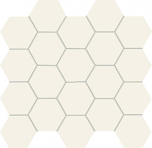 Tubadzin All in White White 30х28 см декор настенный белый