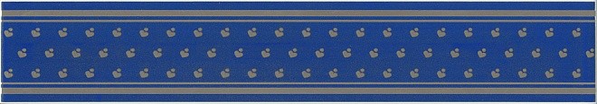 Kerama Marazzi Фонтанка 40х7 см бордюр настенный синий глянцевый