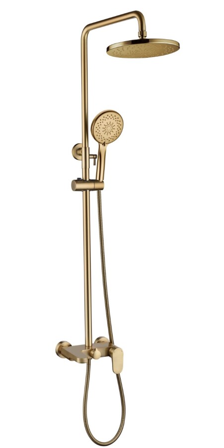 Душевая система Boheme Spectre Бронза с изливом 458-BR