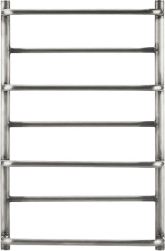 Полотенцесушитель Ницца 400х700-07П Ницца никель/хром