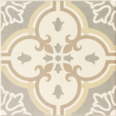 Tubadzin Majolika 20х20 см декор настенный орнамент А