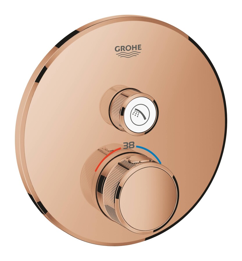 Grohe Grohtherm SmartControl 29118DA0 смеситель для душа теплый закат