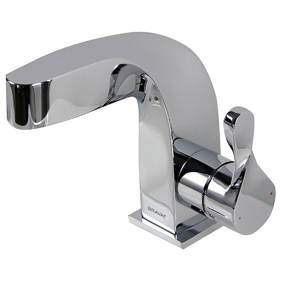 Bravat Wave F174108C-2 смеситель для раковины хром 35 мм