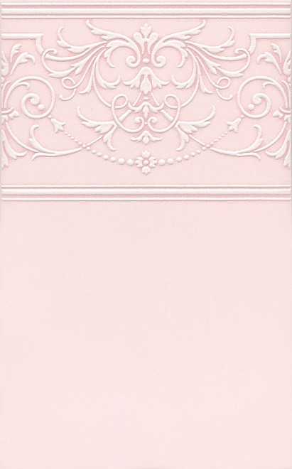 Kerama Marazzi Петергоф STG/C561/6306 25х40 декор настенный розовый матовый 2