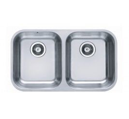 Мойка Alveus Duo 30 1036849 нержавеющая сталь подстольный монтажа 75х44 см