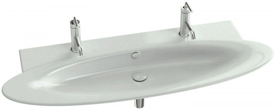 Jacob Delafon Presqu'ile E4445-00 раковина подвесная 130 см