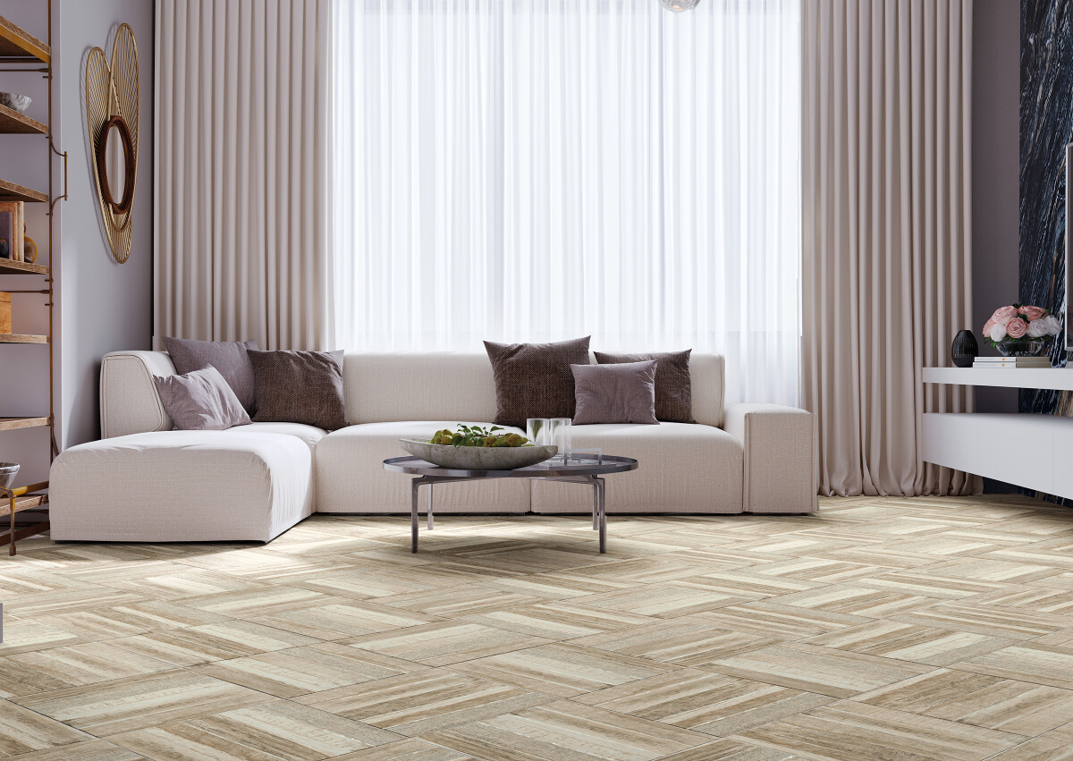 NewTrend Paintwood Mix Brown керамогранит 410*410 GP6PAM08