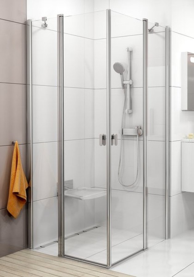 Ravak Chrome CRV2+CRV2 душевое ограждение 110*110*195 S 1QVD0U00Z1