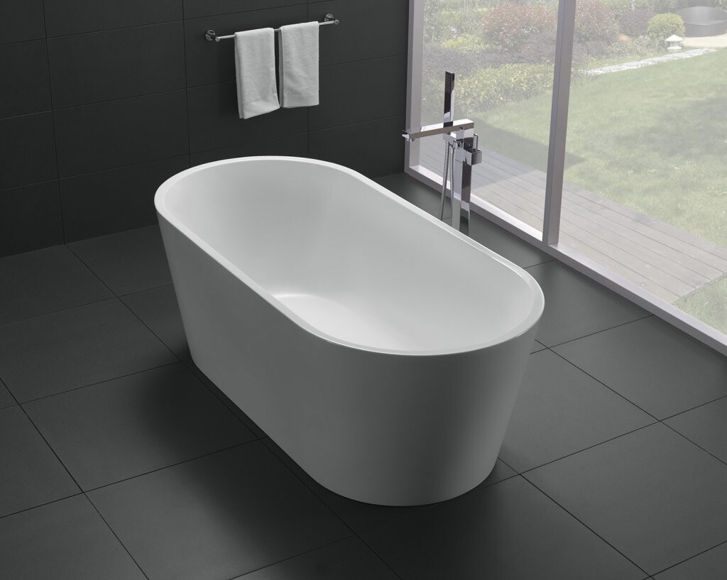 BelBagno ванна отдельностоящая овальная 160х75 BB71-1600-W0