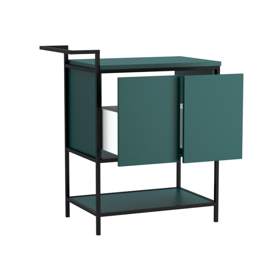 Cersanit BOTANIQUE 80 см тумба А63014 с раковиной CREA 50 UM-CRE50/1-oc-RC напольная