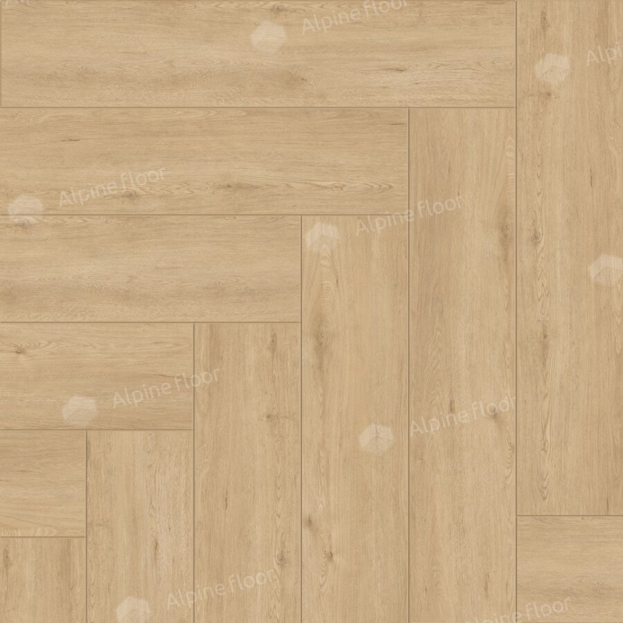Alpine Floor Parquet Light SPC ламинат Дуб Лесат ECO 13-26AB-R 600 х 125 х 4мм