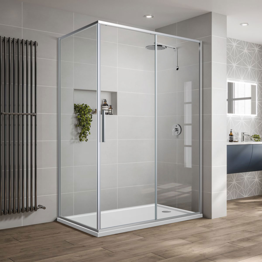 Vincea Slim-U душевой уголок 120х90 см хром VSR-2SU9012CL