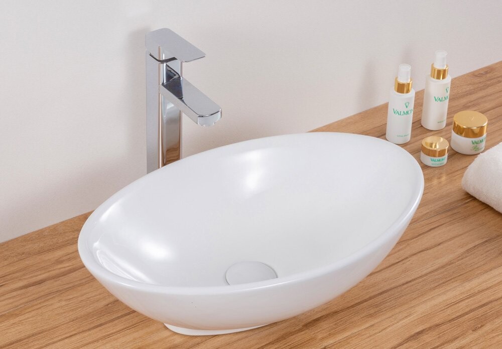 BelBagno BB1147 раковина накладная 52 см белая