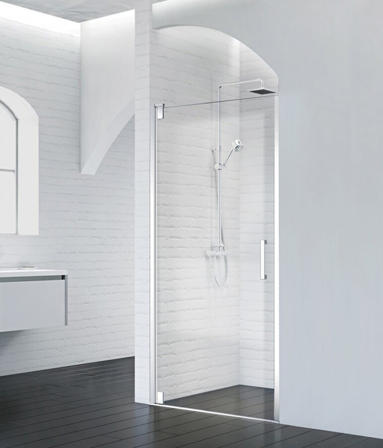 BelBagno душевая дверь MARMI-B-1-100-C-Cr 100х195