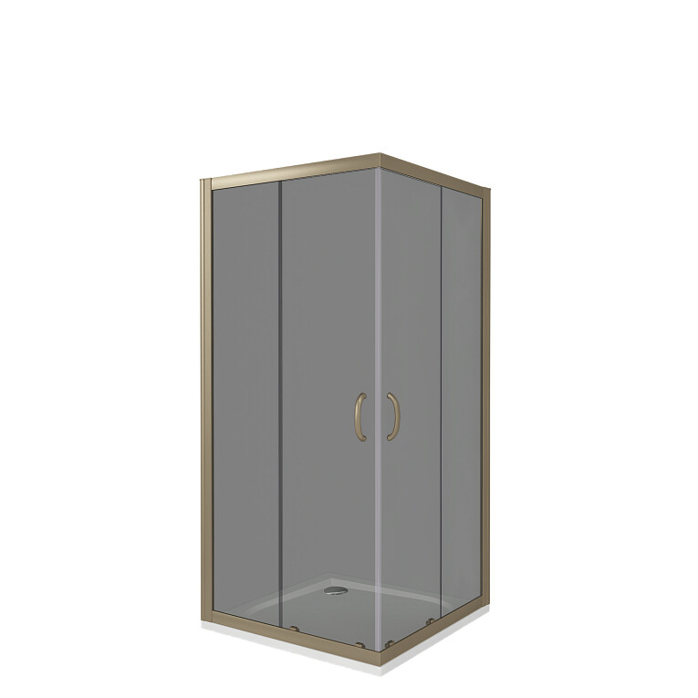 Bas JAZZE CR-80-B-BR душевой уголок 80*80*185 ДЖ00039