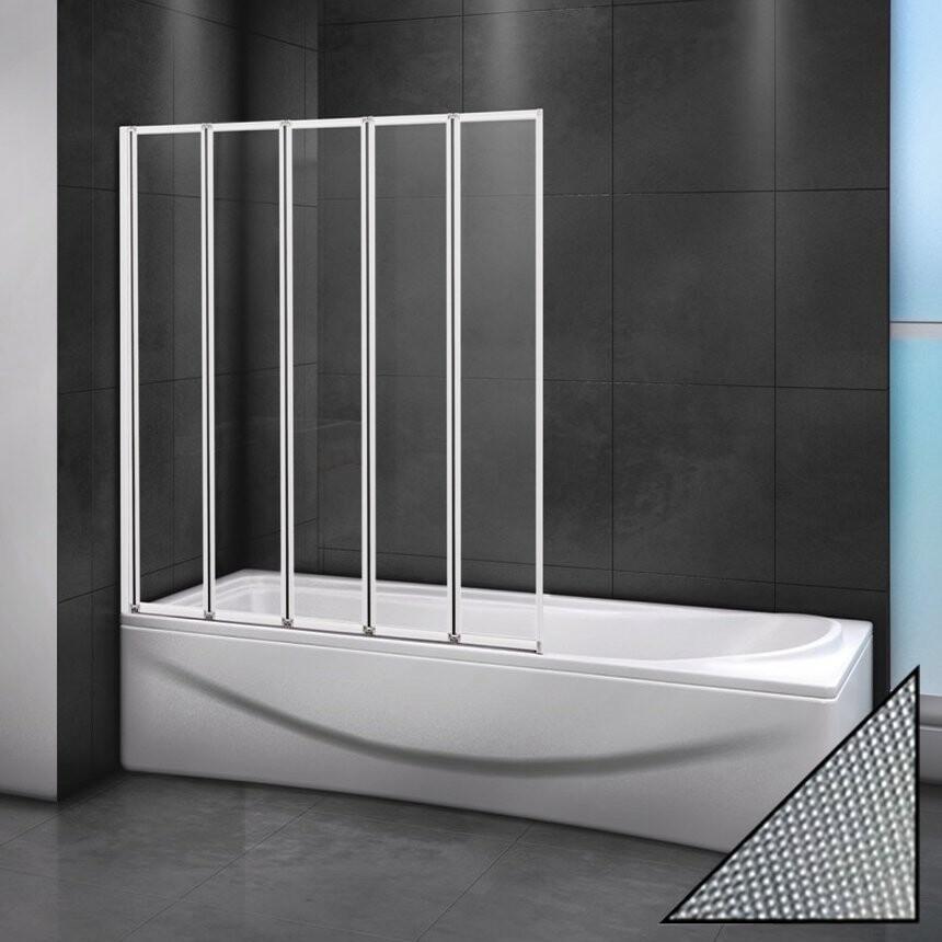 Cezares RELAX-V-5-120/140-P-Bi-L 120*140 шторка на ванну