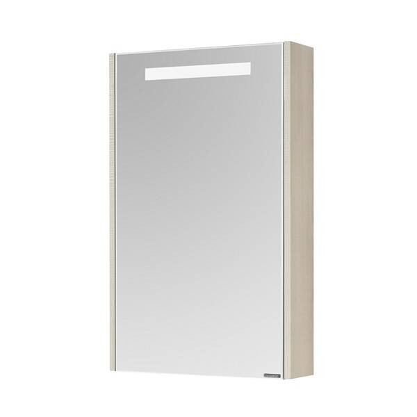 Зеркальный шкаф AQUATON Верди PRO 50 белый, ясень фабрик 1A195802VDAV0