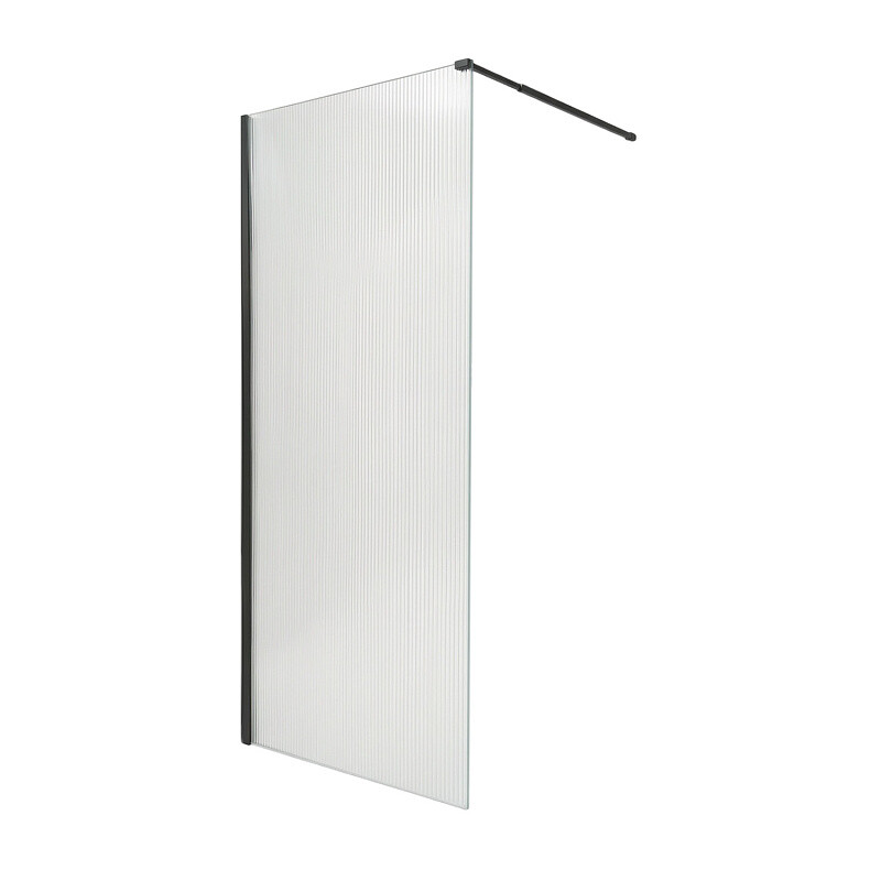 Душевая перегородка Loranto Walk-in CS-Z02GG-100 профиль серый матовый