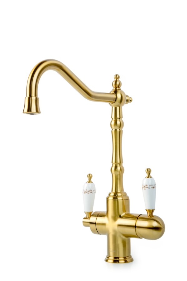 Смеситель для кухни Boheme Kitchen Medici Ripresa ручки Provanse 111-PR