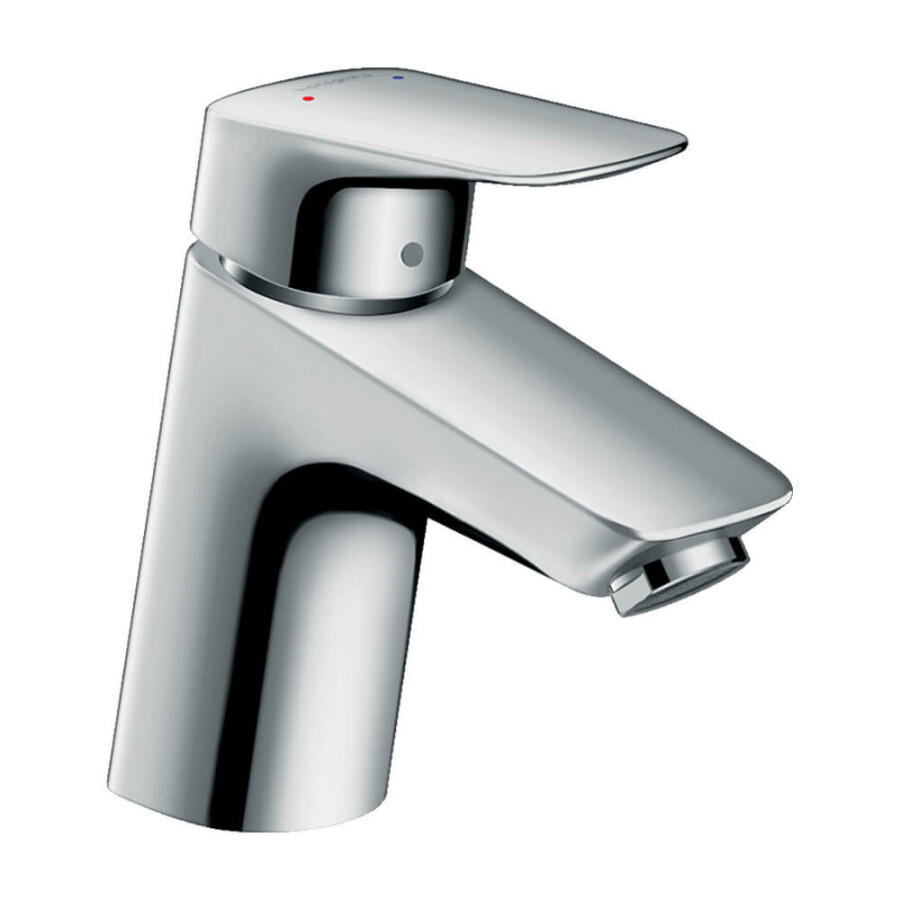 Hansgrohe Logis Смеситель для раковины 70 со сливным клапаном Push-Open хром 71077000