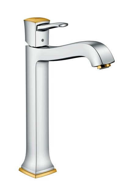 Hansgrohe 31303090 Metropol Classic смеситель для раковины хром/золото