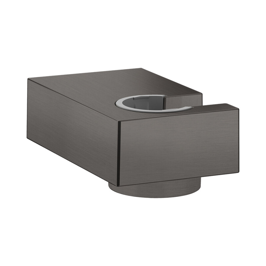 Hansgrohe Держатель ручного душа Porter E хром-черный матовый 28387340