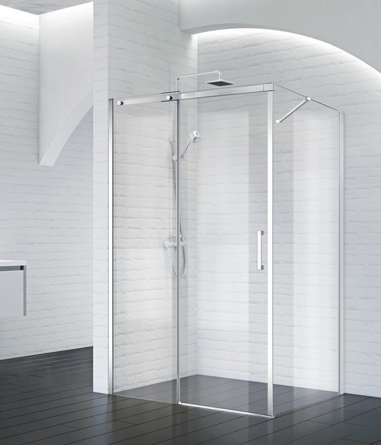 BelBagno ACQUA-A-1-100-C-Cr душевое ограждение 100*100*1950