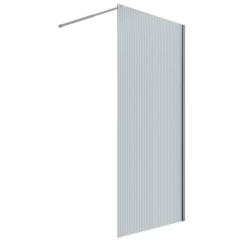 Душевая перегородка Loranto Walk-in 100х200 CS-Z02В-100 профиль хром
