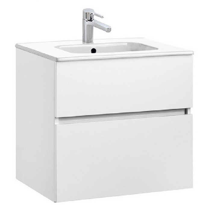 Gala Jade 7900101 тумба с раковиной подвесная белая 60x46 см