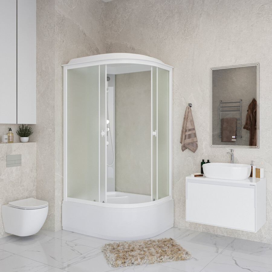 Niagara Promo Душевая кабина 90x80 Левая Тропический душ P90/80/40L/MT