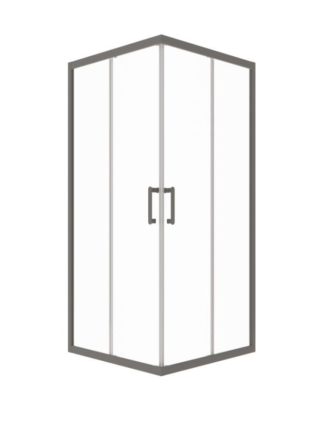 Душевое Ширма Triton pro Фикс-Графит 90х90 Щ0000077236